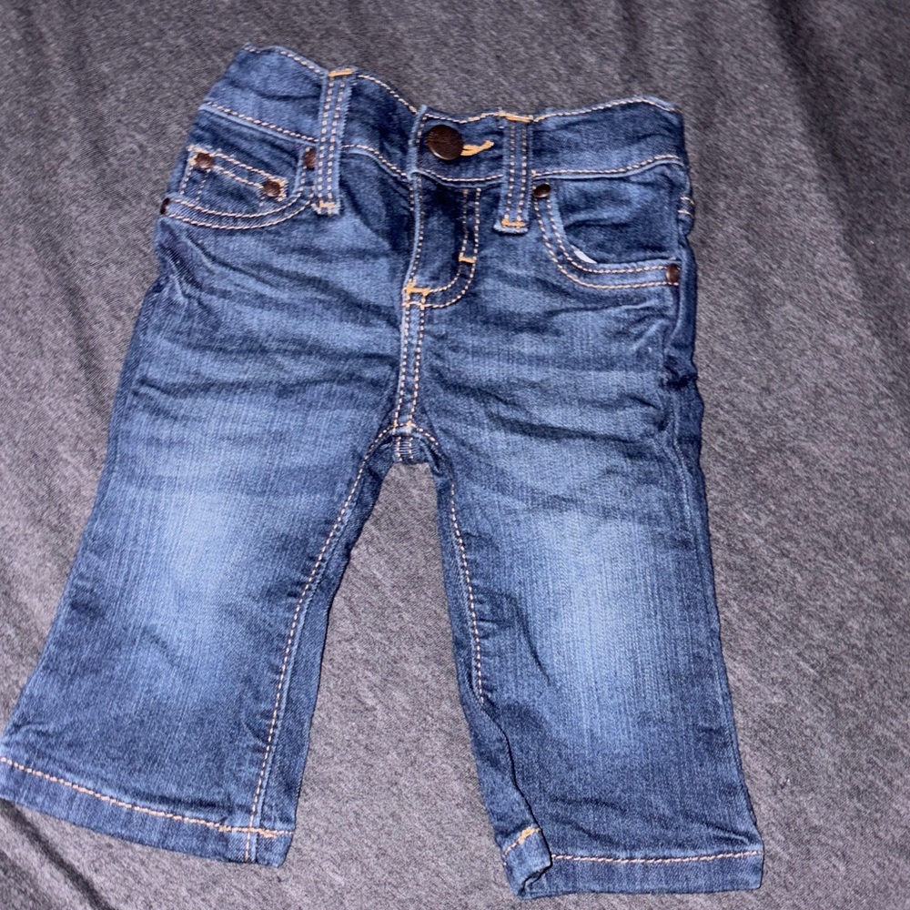 Blue Denim Kids  jeans wranglers 3-6m